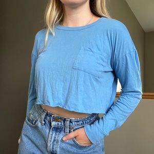 Garage Long Sleeve Crop